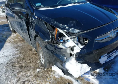 2016 Hyundai Accent Se из США, поврежденный, VIN KMHCT4AEXGU049467